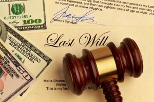 ex-spouse dies without will
