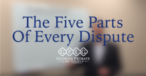how probate disputes work in georgia