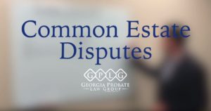 common estate disputes
