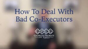 co-executor problems
