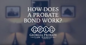 How does probate bond work