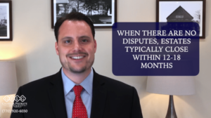 How long can an executor take to settle an estate, how long can an executor delay