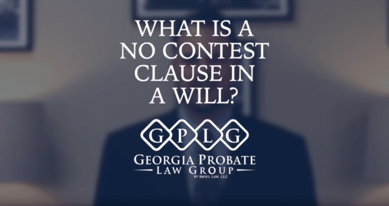 Contest clause in a will
