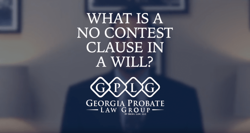 No Contest Clause