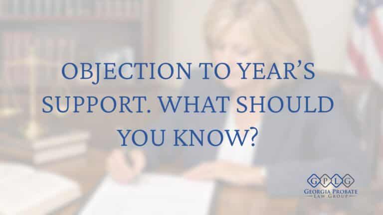 objection-to-years-support-petition