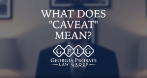 What does caveat mean