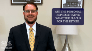Questions to ask a personal representative
