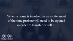 transfer of property after death 