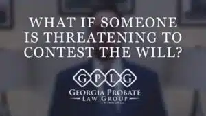 meaning of contesting a will georgia